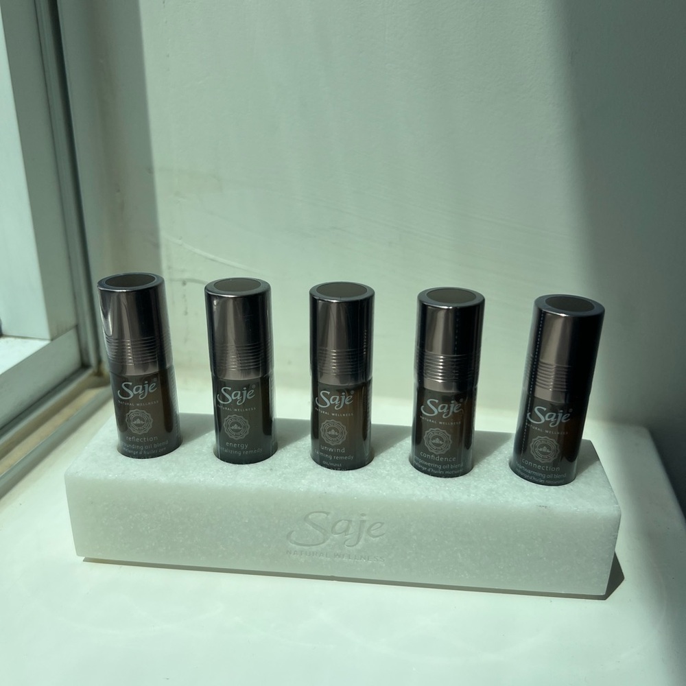 Saje Mindful Remedies Collection with Holder